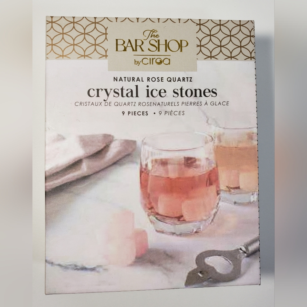 Crystal Ice Set - Natural Rose Quartz